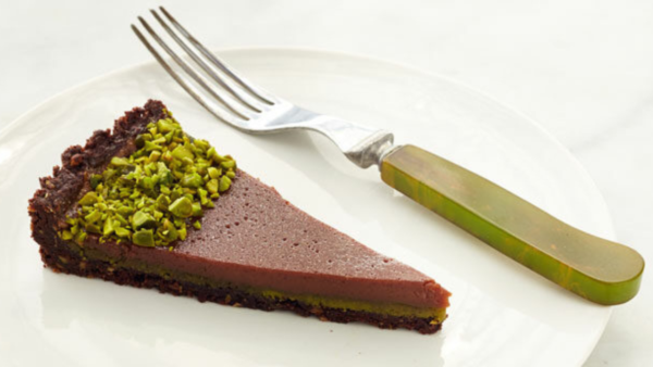 Milk Chocolate Pistachio Tart from PBS Foods