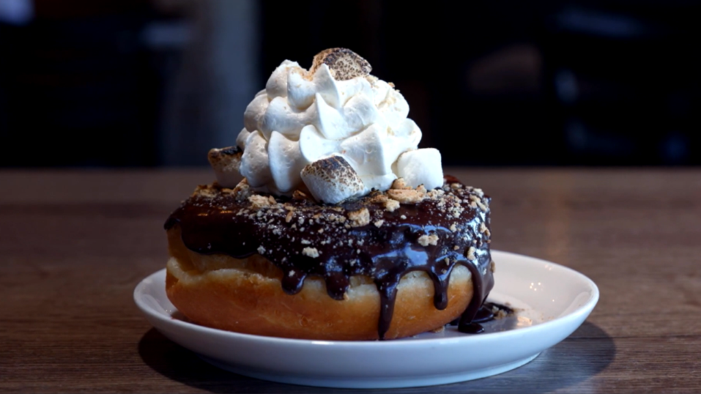 A smores donut