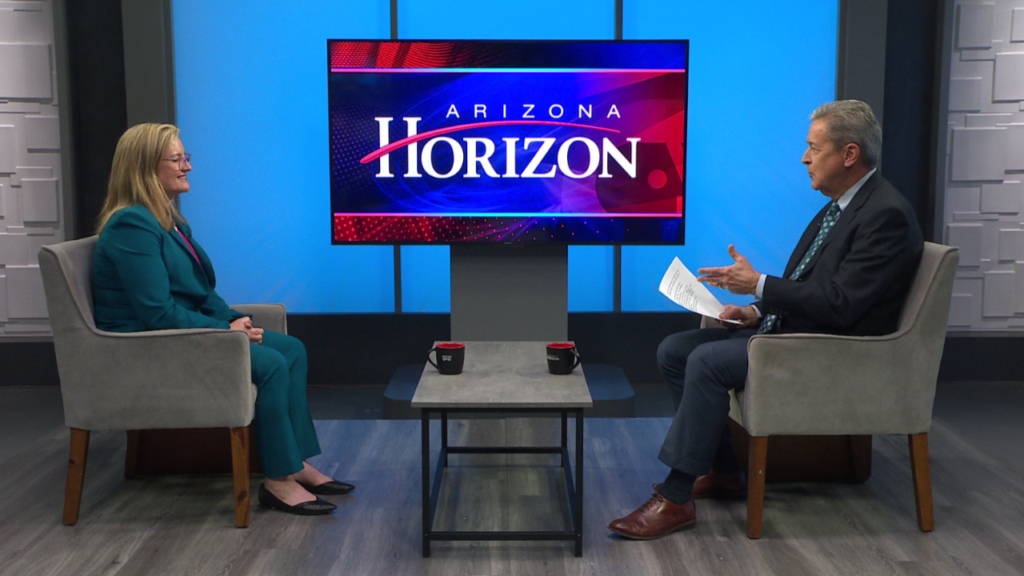 Mayor Kate Gallego sitting down with Ted Simmons