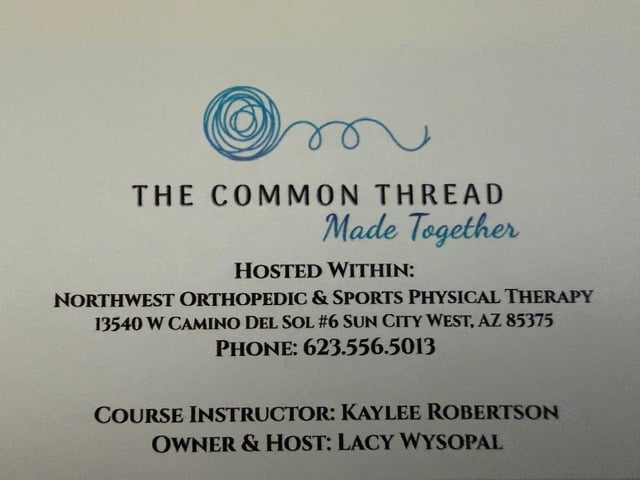 The Common Thread information sheet