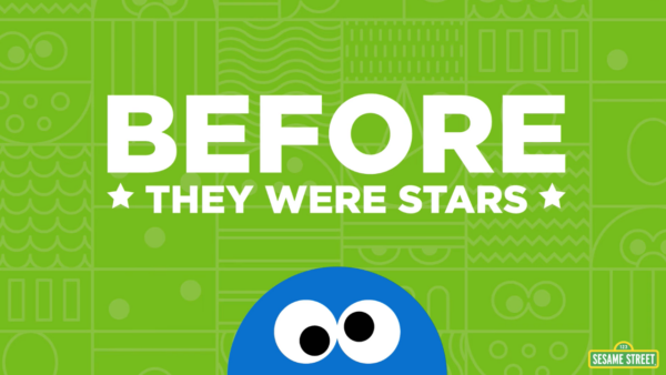 The Sesame street episode for "before they were stars"