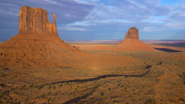 A mountain in Monument Valley
