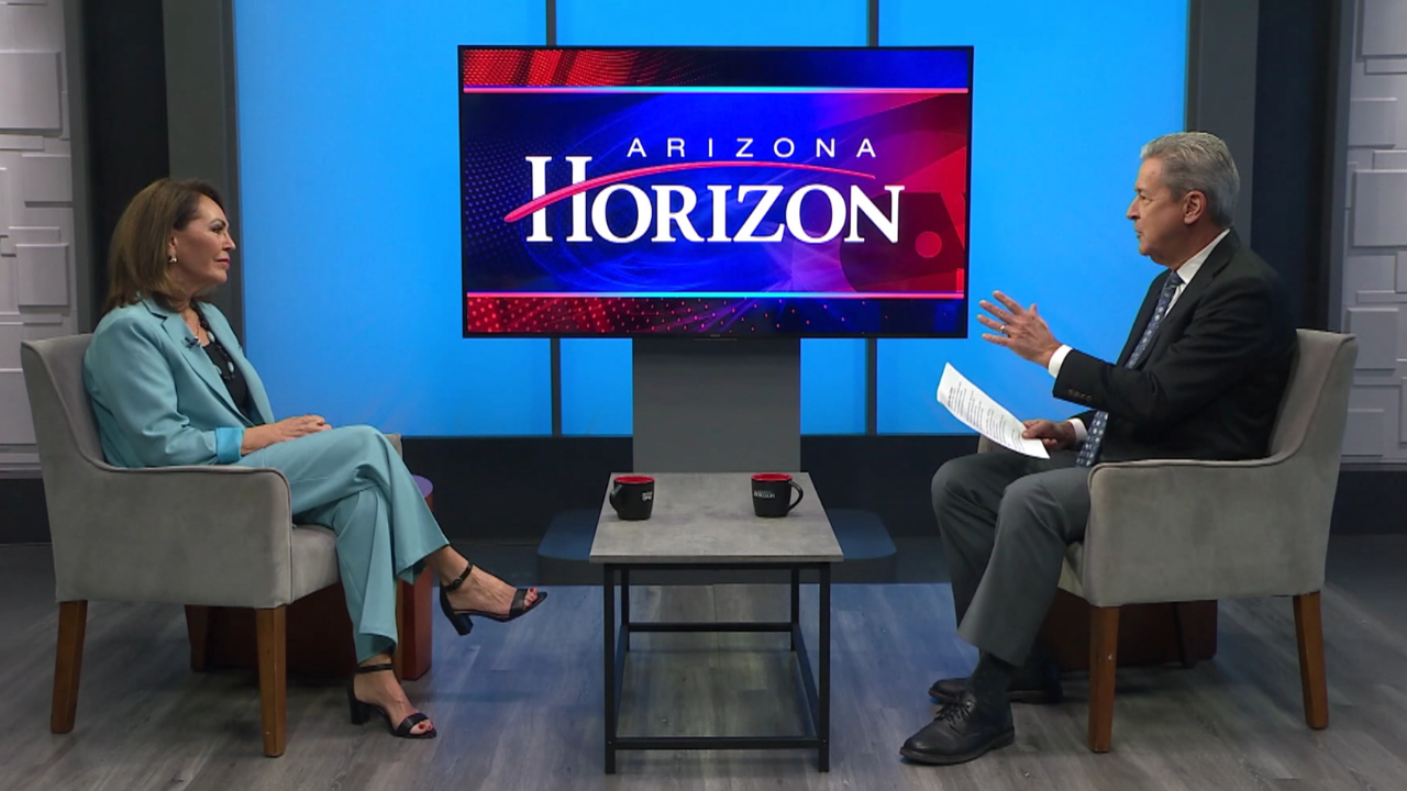 María Elena Salinas, recipient of the Walter Cronkite Award for Excellence in Journalism