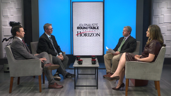 Jessica Boehm, reporter, Axios Phoenix Wayne Schutsky, reporter, KJZZ Jim Small, reporter, Arizona Mirror