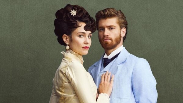 Two characters from The Forsytes