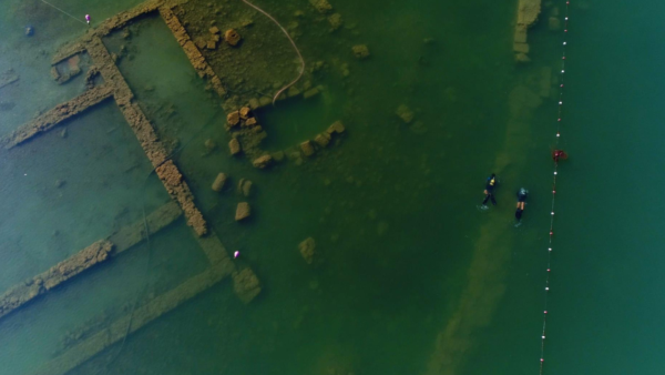 An ancient Sunken Basilica