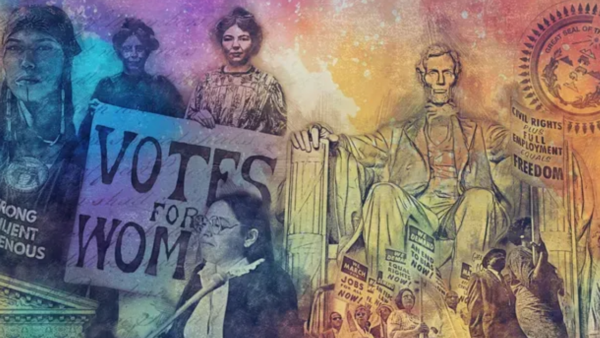 A portrait of influential figures