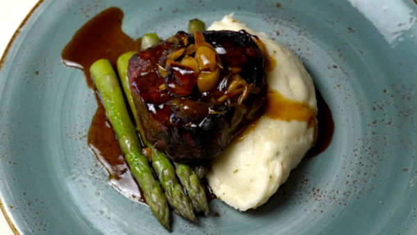 a dish from LON's restaurant on check please