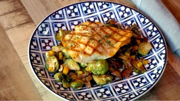 A salmon dish from Soul Cafe