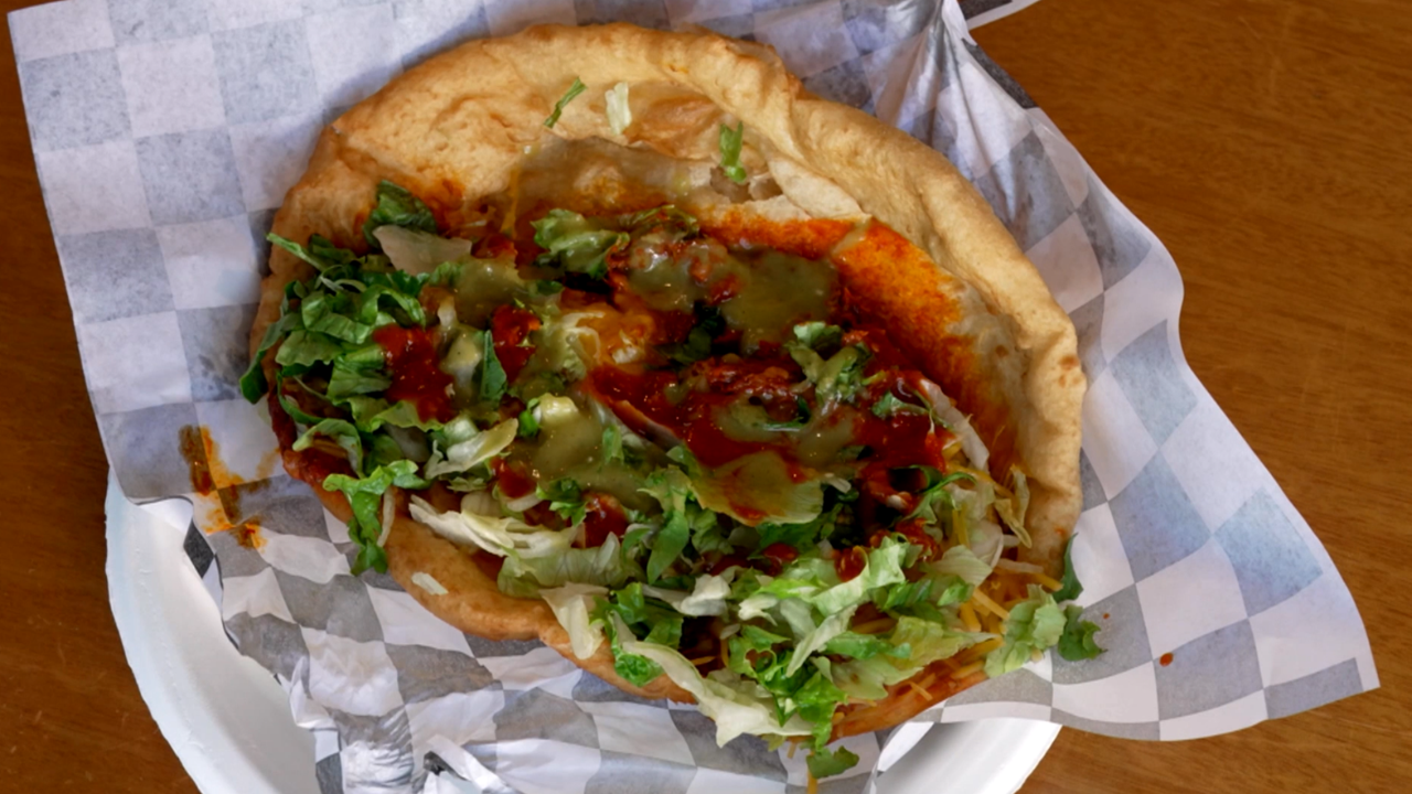 A dish from the Fry Bread House