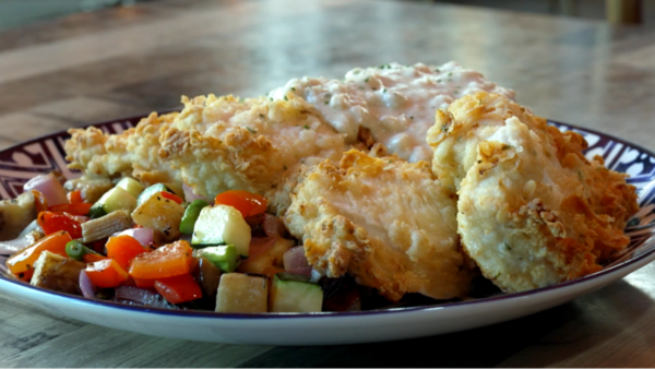 A fried chicken dish from Soul Cafe featured on episode five of Check, Please! Arizona