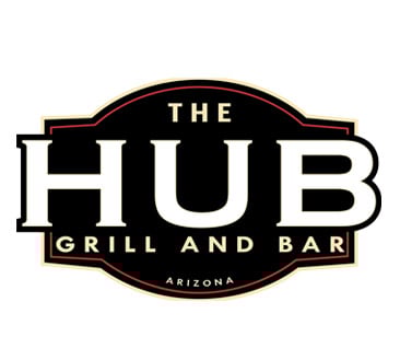 "The Hub Grill and Bar" logo image