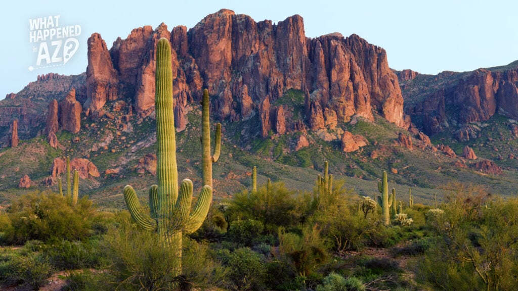 The Superstition Mountains