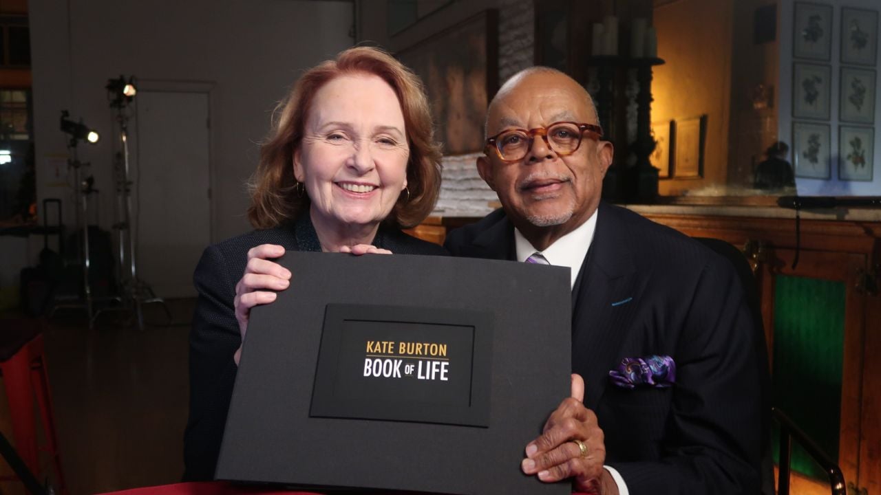 Kate Burton and Dr. Gates