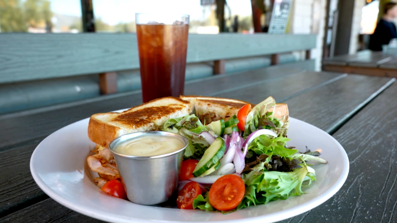 A Cuban sandwich featured on episode 7 of Check Please