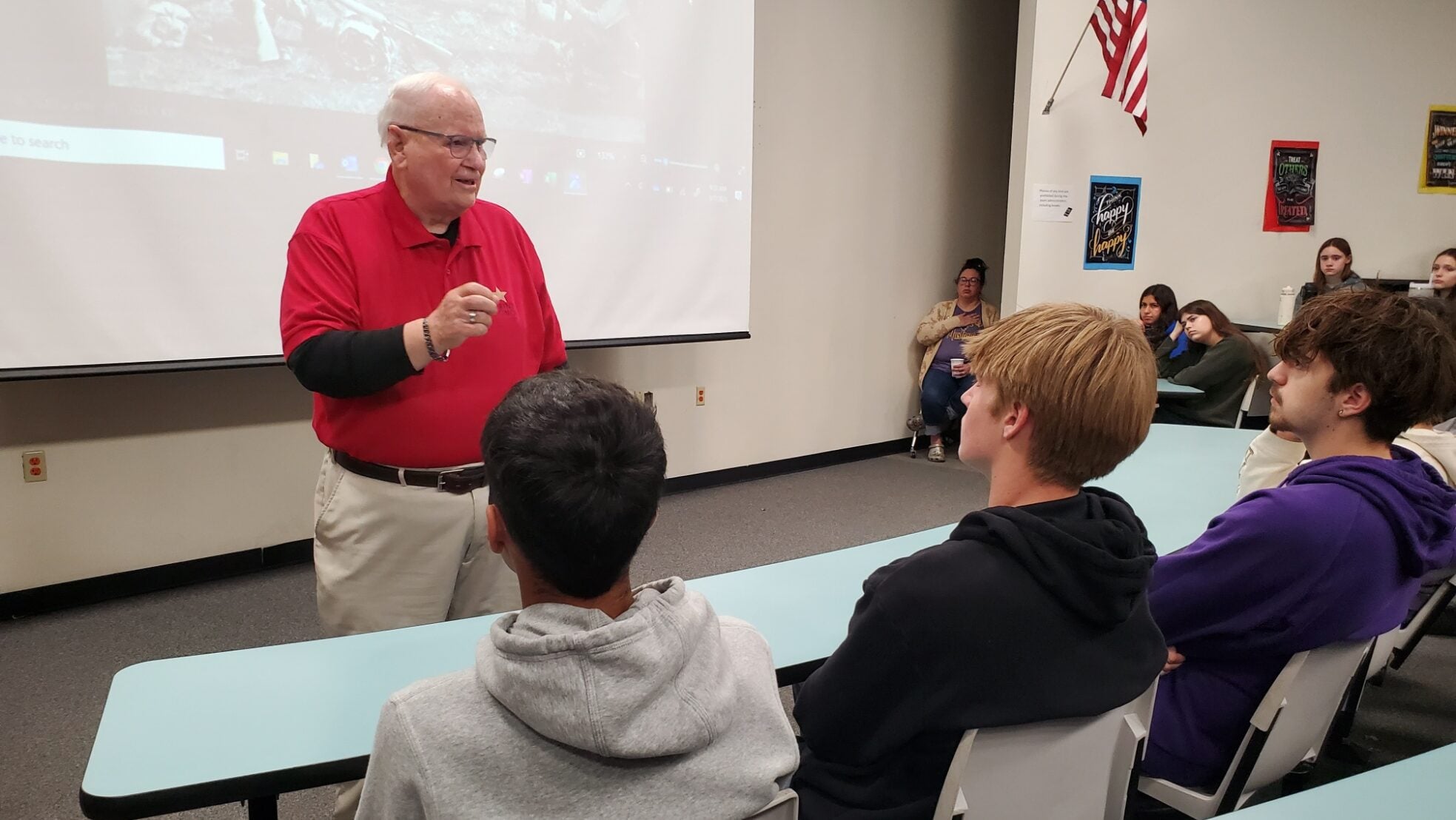 imprints of honor, veterans, students