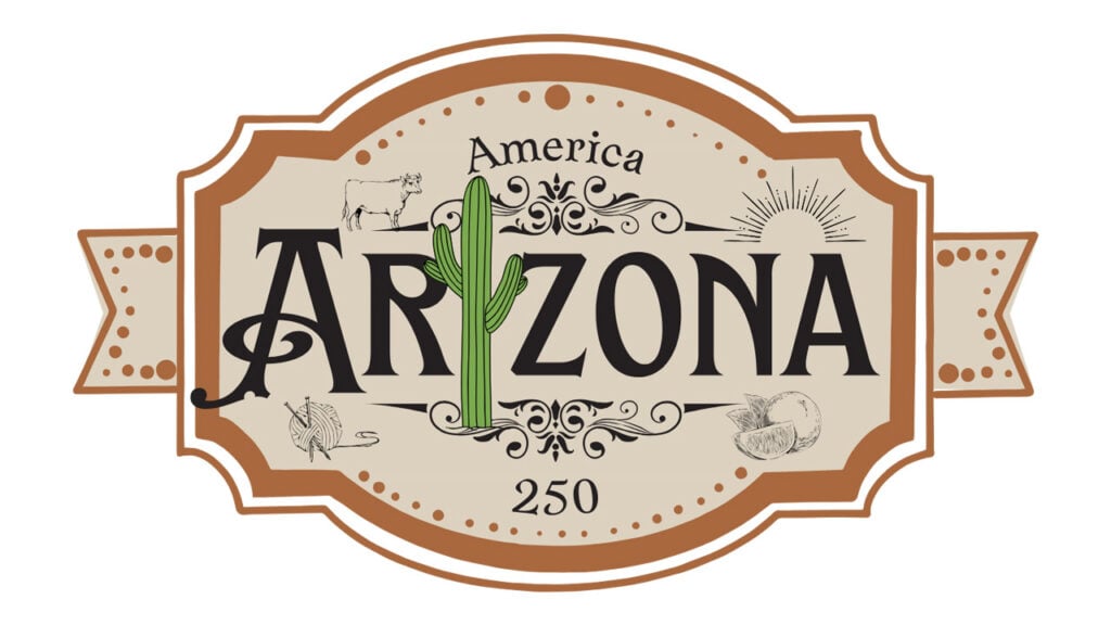 Logo for Arizona America250 Commission