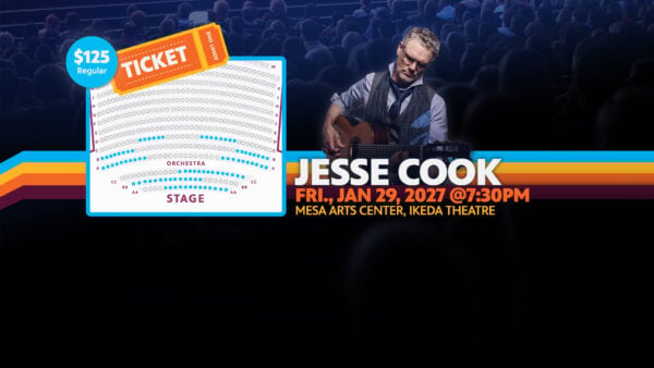 Jesse Cook concert graphic