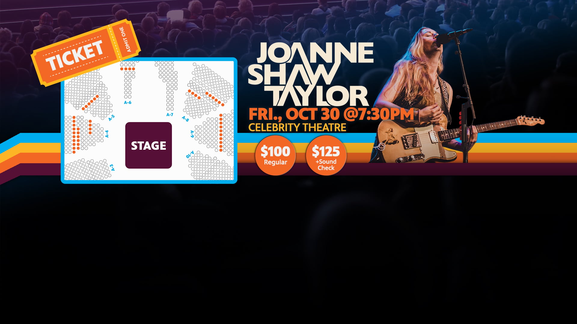 Joanne Shaw concert graphic