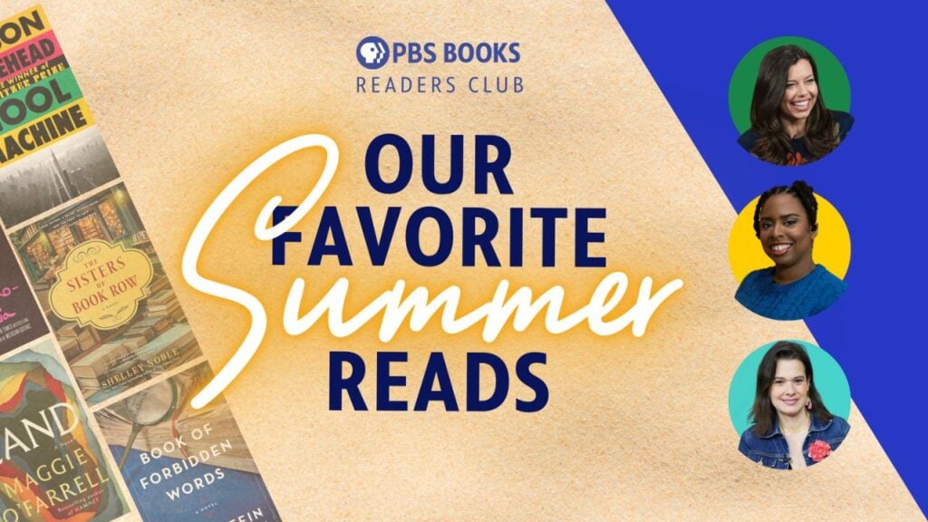 A graphic for PBS Books Readers Club June