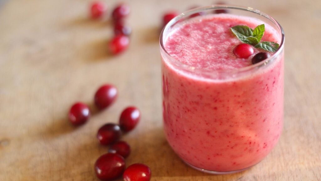 Cranberry Smoothie