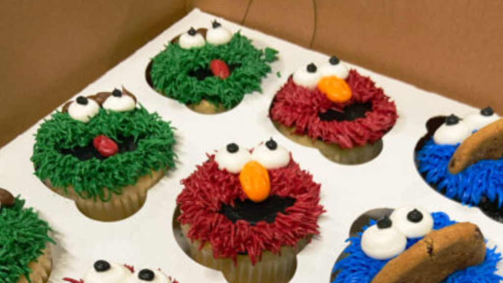 decorated cupcakes