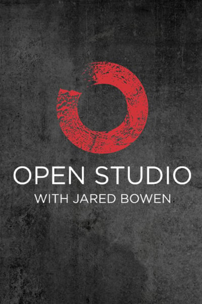 Poster for Open Studio with Jared Bowen
