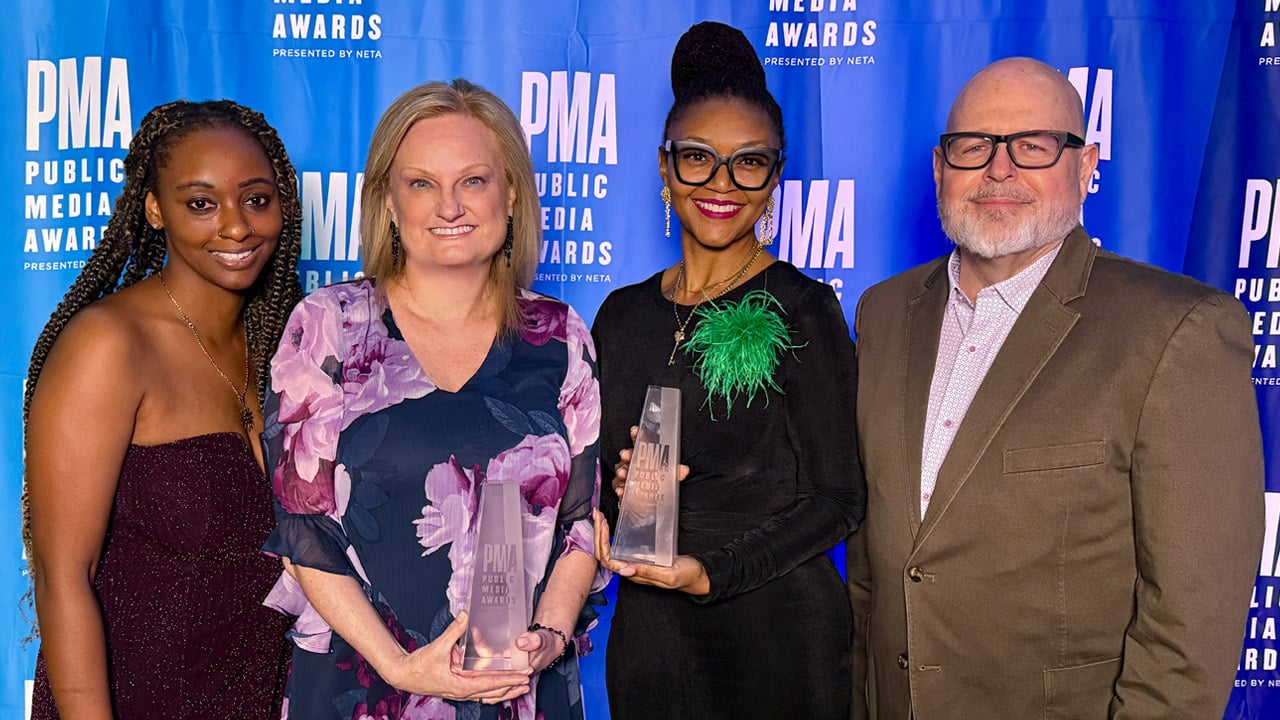 Da'Vonna Shannon, Carol Yancho, Shatavia Elder and Scott Woelfel at the 2026 NETA Annual Conference
