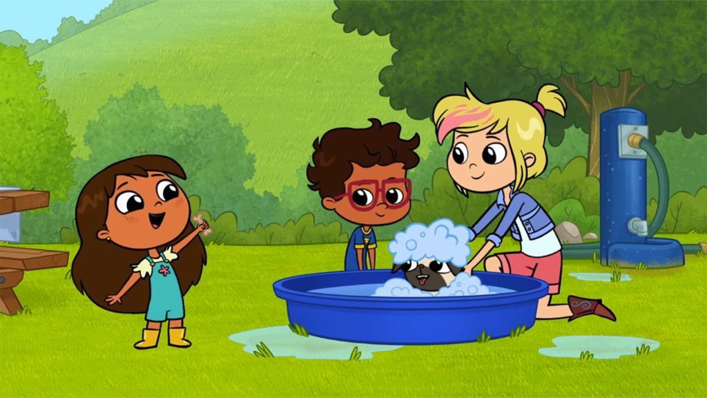 Rosie and her friends.